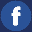 Logo Facebook fond bleu