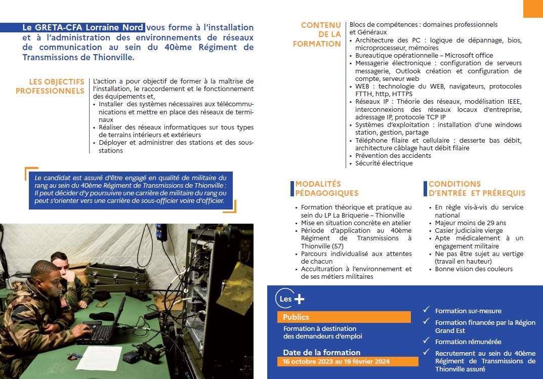 06 09 23 Formations opérateur réseaux informatiques 2 06 09 23 Formations opérateur réseaux informatiques 2