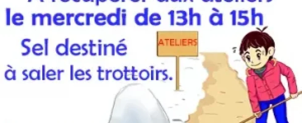 29 11 23 Sel de Déneigement 29 11 23 Sel de Déneigement